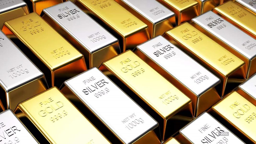 Gold and Silver prices fell