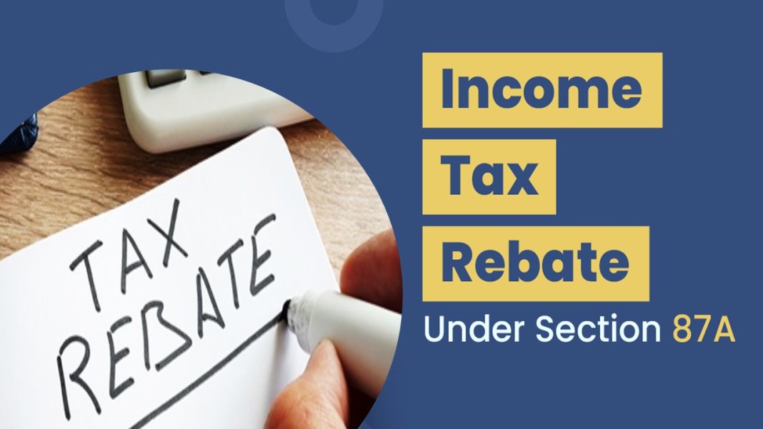 Pay Zero Tax if Income above Rs.3 Lakh with Section 87A Rebate