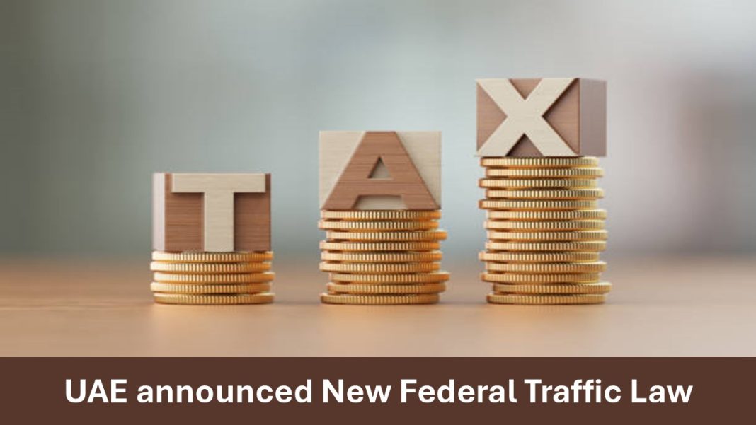 UAE announced New Federal Traffic Law