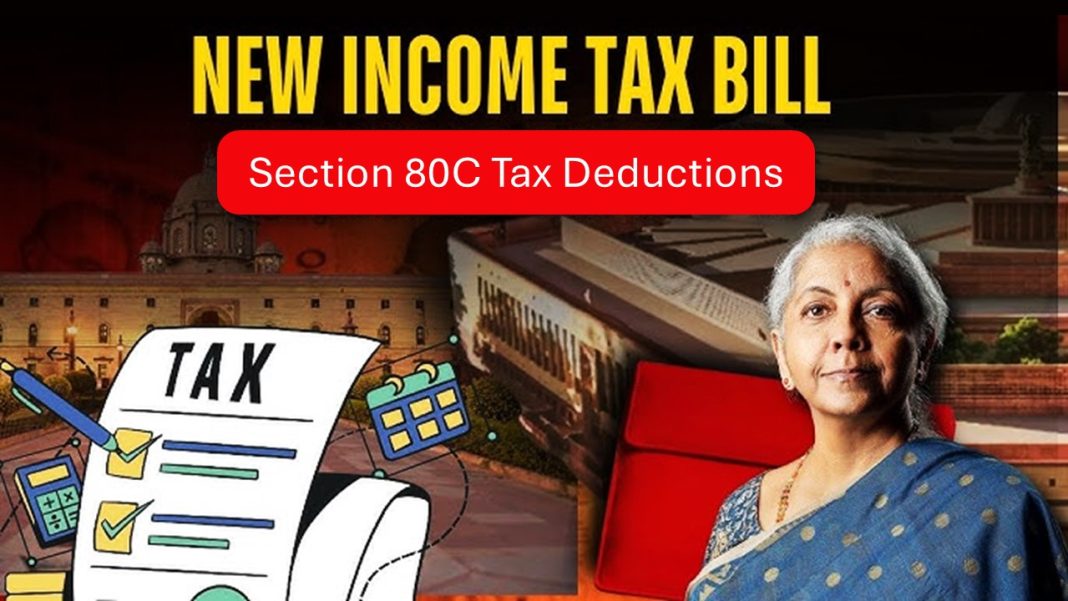 New Income Tax Bill 2025: Section 80C Tax Deductions move to Clause 123