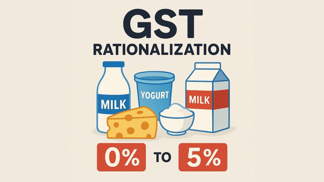 56th GST Council Brings Historic Relief to India’s Dairy Industry, Most Dairy Products Under 0-5% Tax Slab