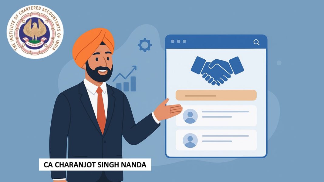 Great Move! ICAI Launches Digital Platform to Connect CA Firms for Mergers and Growth