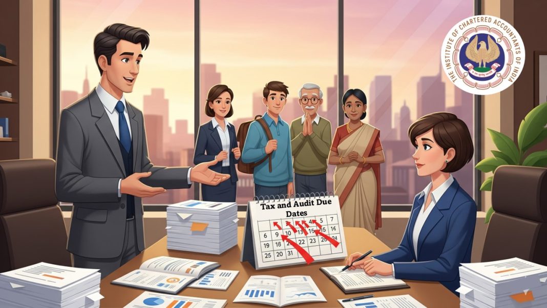 ICAI Seeks Extension of Tax Filing and Audit Deadlines and Auto-Renewal for Trusts