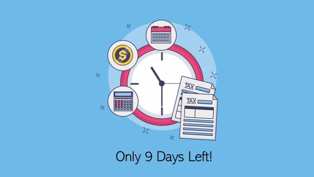 ITR Deadline Nears: Over 3 Crore Yet to File, Only 9 Days Left!
