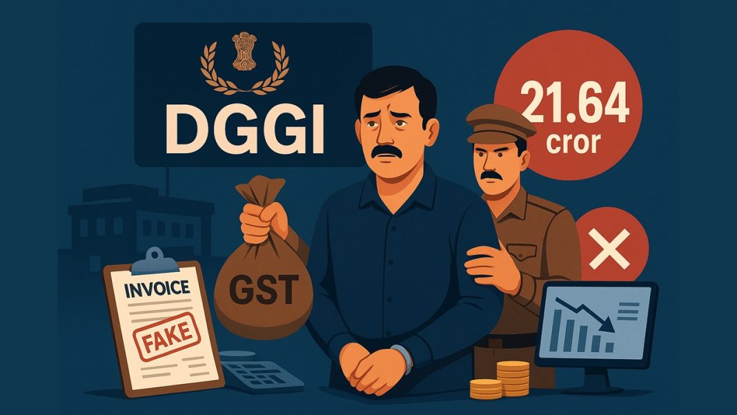 DGGI Uncovers Rs. 21.64 Crore GST Evasion Scam in Harihar, Key Accused Arrested
