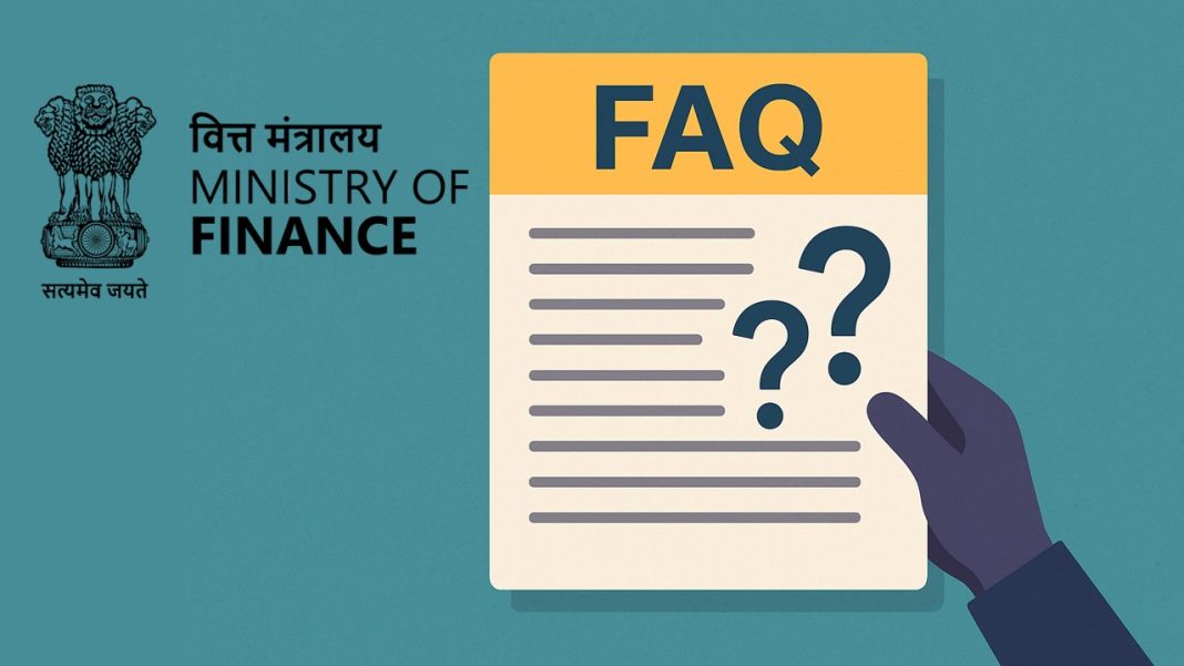 Ministry of Finance Issues FAQs Clarifying Recent Customs and GST Notifications