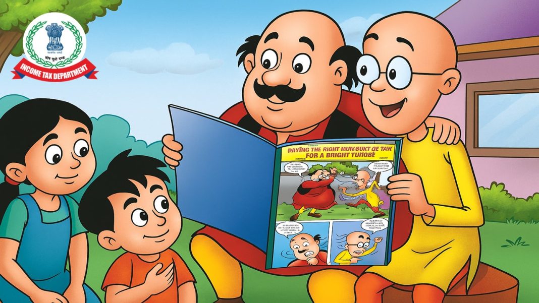 Motu Patlu Help Kids Learn Taxes: CBSE Introduces New Comic Series for Students