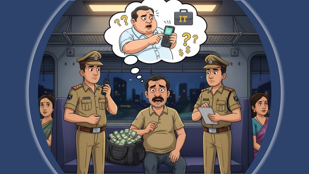 Suspicious Bag with Rs. 80 Lakh Found on Delhi Cantt Express, Rohtak Gold Merchant Under Scanner