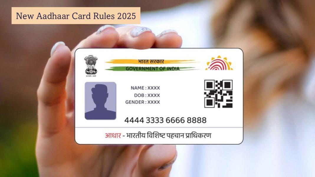 UIDAI Announces Major Aadhaar Changes from October 2025; Here's What You Should Be Aware Of