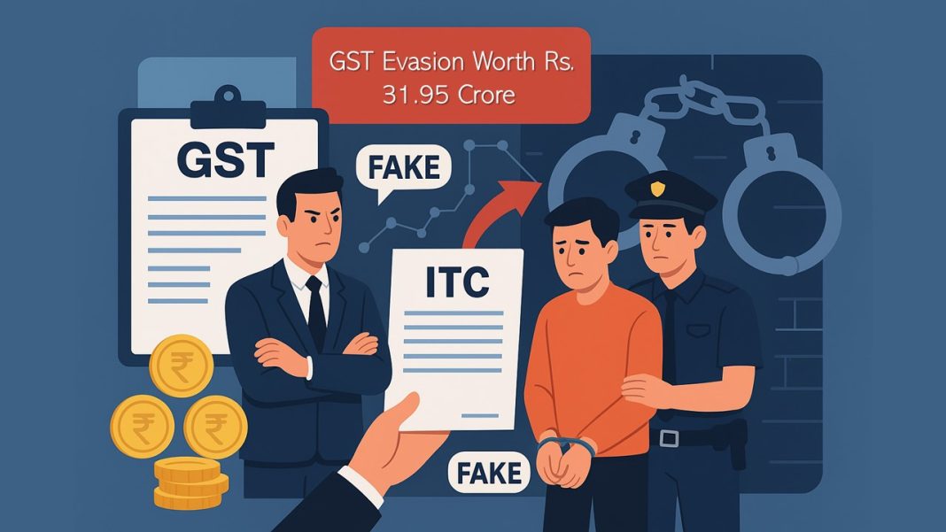 CGST Delhi Unearths Large-Scale GST Evasion Case Worth Rs. 31.95 Crore; Key Accused Arrested