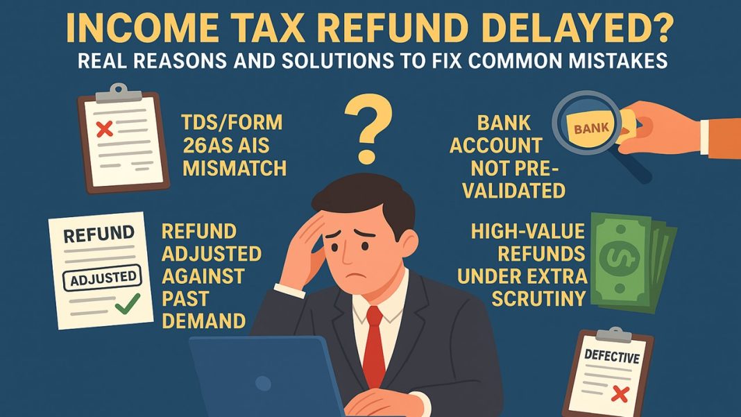 Income Tax Refund Delayed? Here Are the Real Reasons and Solutions to Fix Common Mistakes
