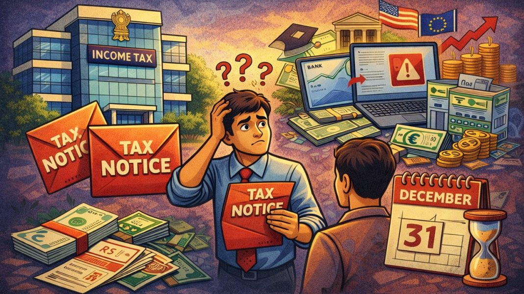 Income Tax Dept Flags Undisclosed Foreign Assets, Urges Revised ITR Filing by Dec 31, 2025