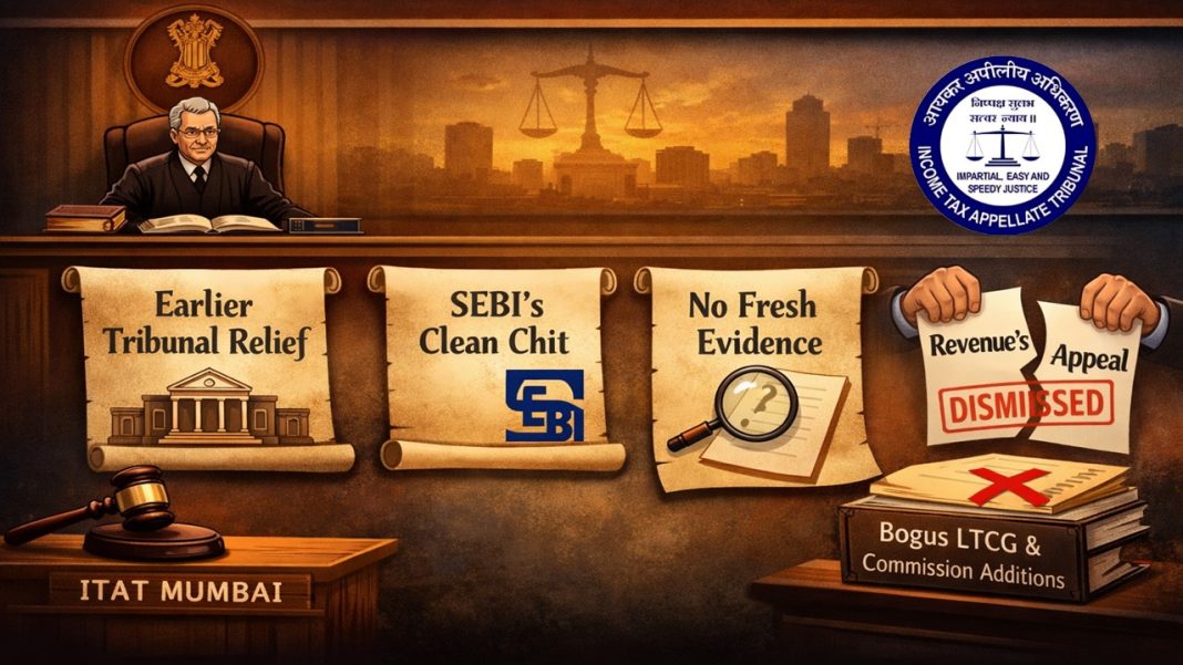 ITAT Dismisses Revenue Appeal for Lack of Evidence, Upholds Deletion of Rs. 2.92 Crore Bogus LTCG Addition