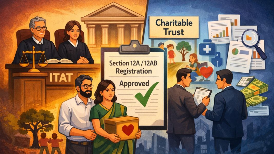 ITAT Restores Section 12A Registration; Holds Authorities Must Focus Only on Charitable Objects, Not Business Activities