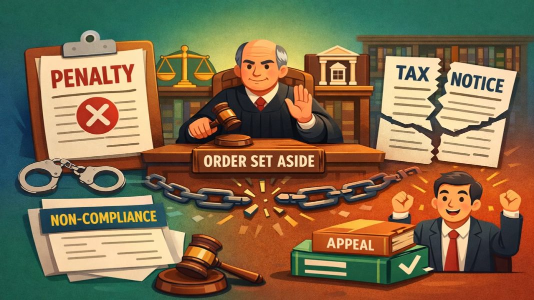 ITAT Sets Aside Penalty Levied for Non-Compliance with Notices