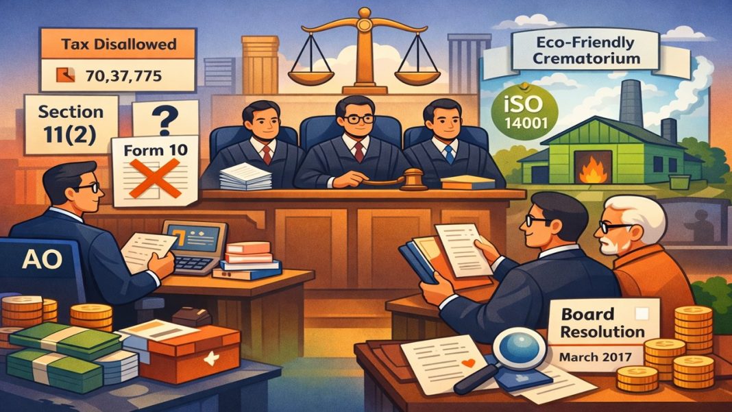 Technical mistake in Form 10 alone is not enough to deny benefit to trust: ITAT