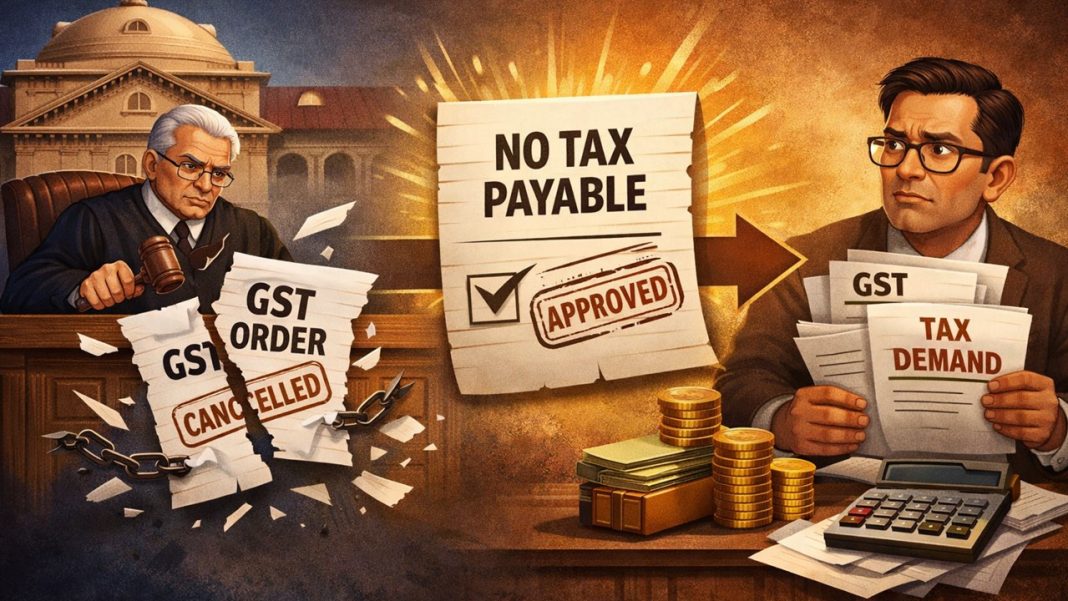 Allahabad High Court Quashes GST Orders After Department Contradicts Its Own ‘No Dues’ Finding