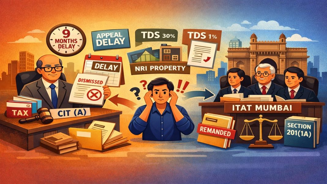 CIT(A) Cannot Dismiss Appeal for Delay Without Granting Opportunity: ITAT Mumbai