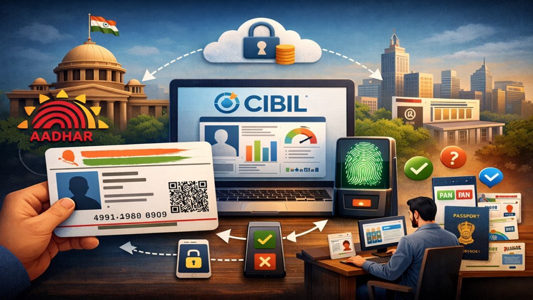 DFS Authorises TransUnion CIBIL to Use Aadhaar Authentication for Credit Report Access