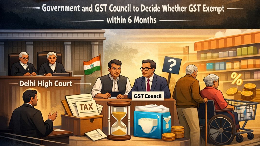 Delhi HC Directs Centre to Decide Whether Adult Diapers Should Be GST Exempt within 6 Months