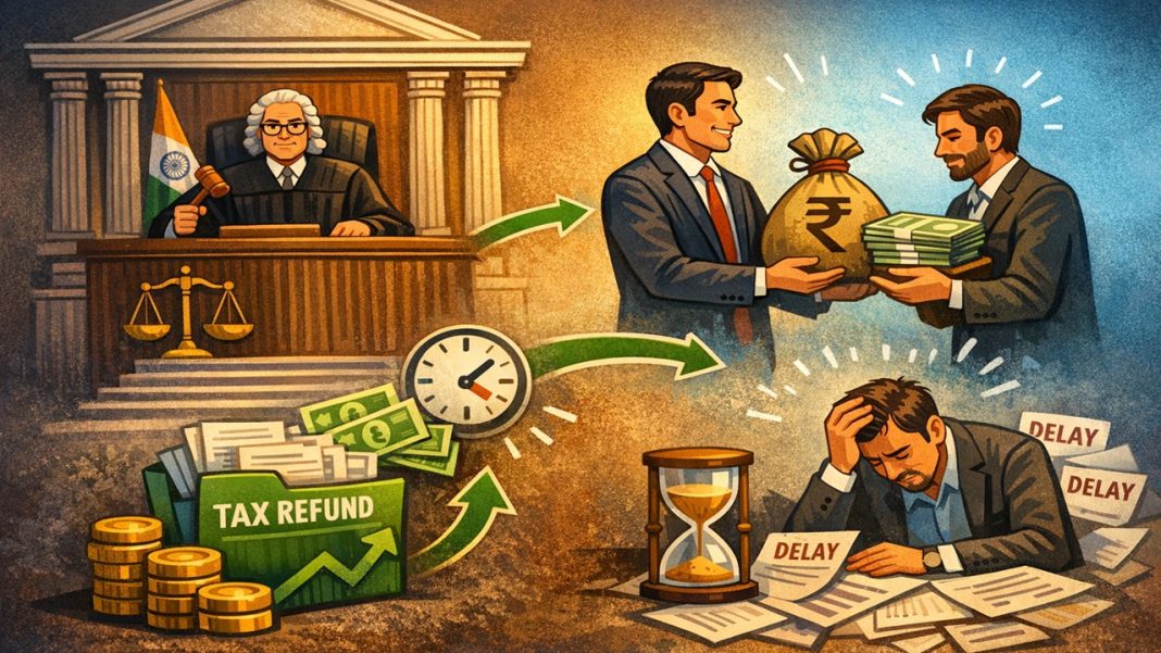 Delhi High Court Upholds Company's Right to Receive Interest on Income Tax Refund Under Section 244A