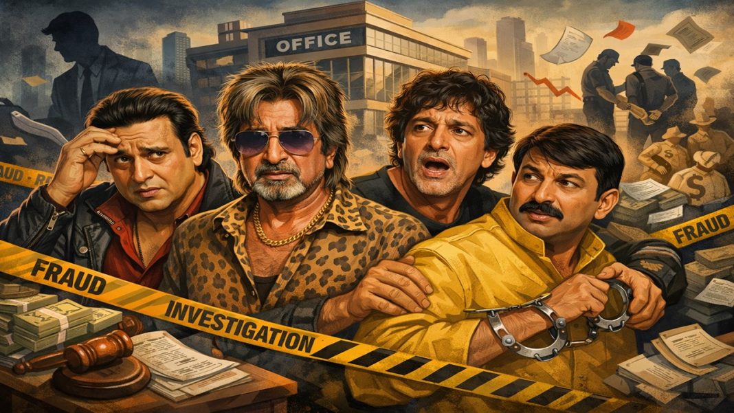 Govinda, Shakti Kapoor, Chunky Panday, and Manoj Tiwari Named in Fraud Case Linked to Ghaziabad Firm