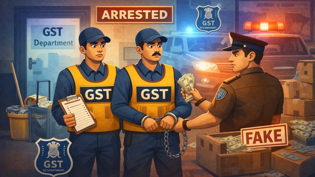 Housekeeping Staff Posing as GST Officials Arrested for Conducting Fake Raid 