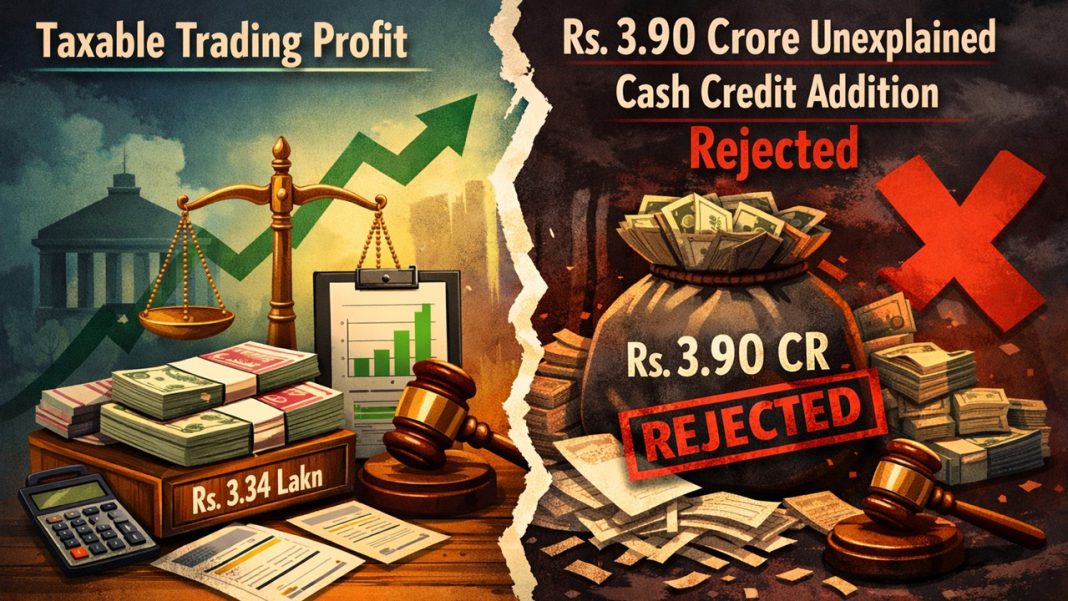 ITAT Quashes Rs. 3.90 Crore Section 68 Addition; Holds Only Trading Profit Taxable