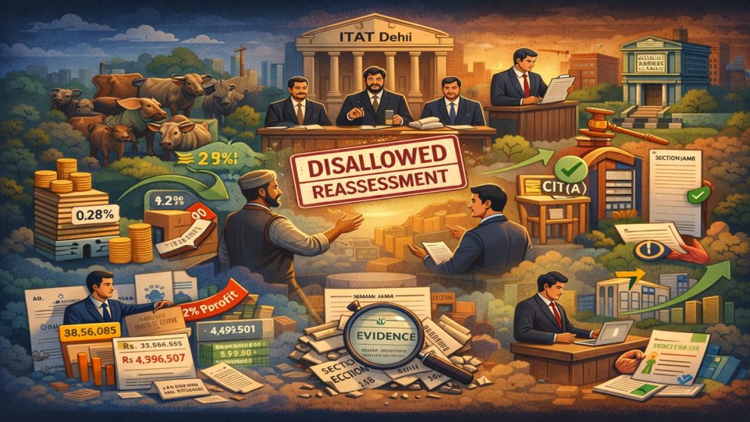 ITAT: Reassessment Under Section 148 Set Aside for Absence of Live Nexus