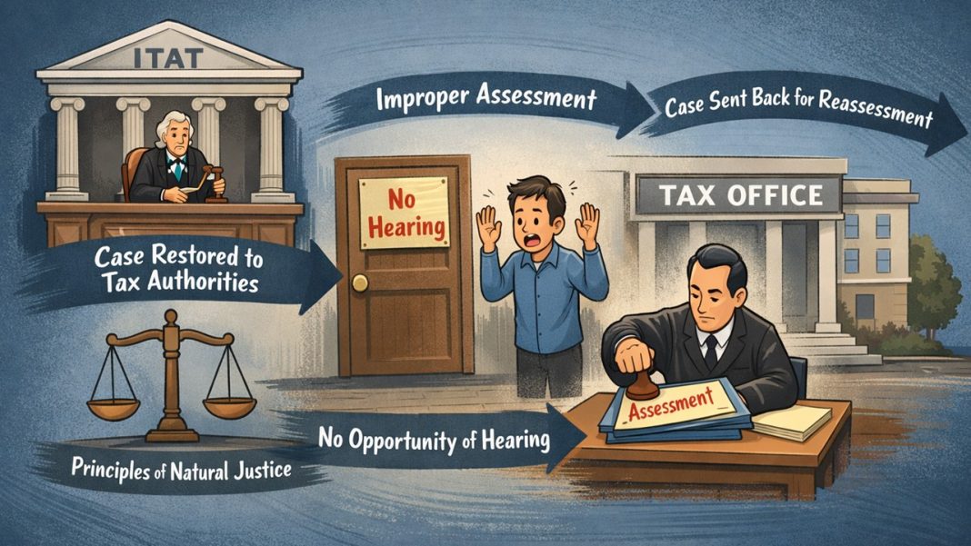 ITAT Remands Matter to AO Citing Violation Of Natural Justice 