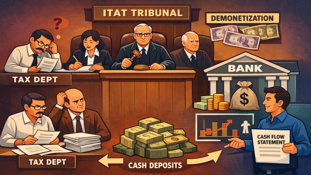 ITAT Restores Issue Involving Alleged Unexplained Cash Deposits During Demonetization Period