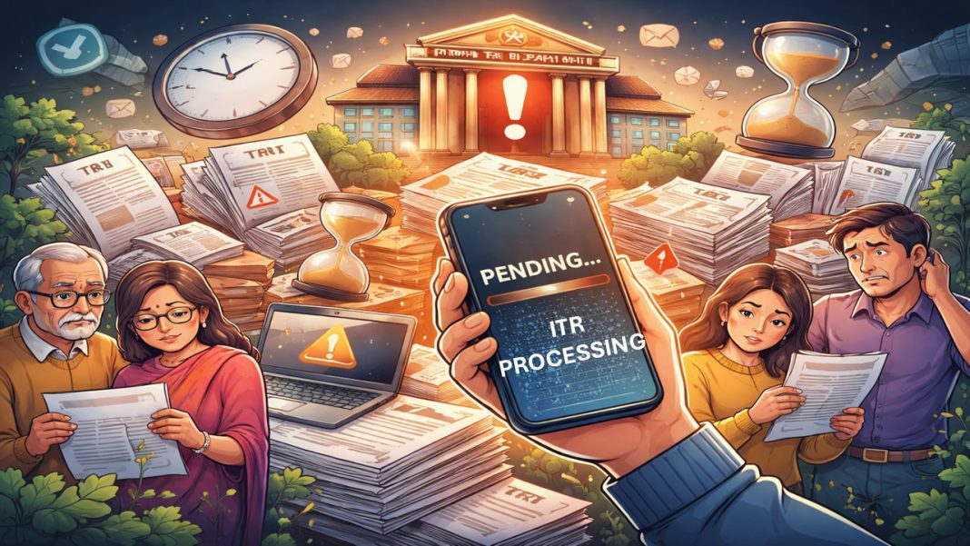 ITR Processing Backlog: Why Lakhs of Taxpayers Are Still Waiting