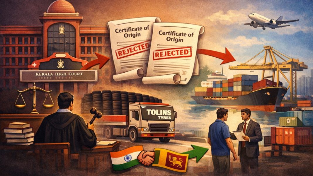 Kerala High Court Sets Aside Customs Order Denying India-Sri Lanka FTA Benefit to Importer