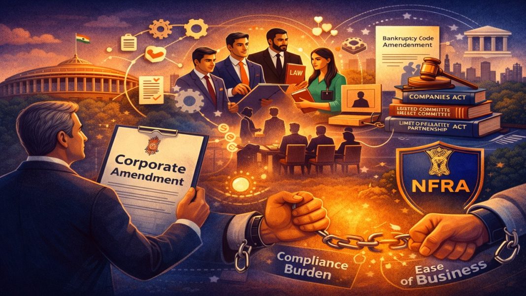 MCA Preparing Corporate Amendment Bill to Simplify Companies and LLP Laws