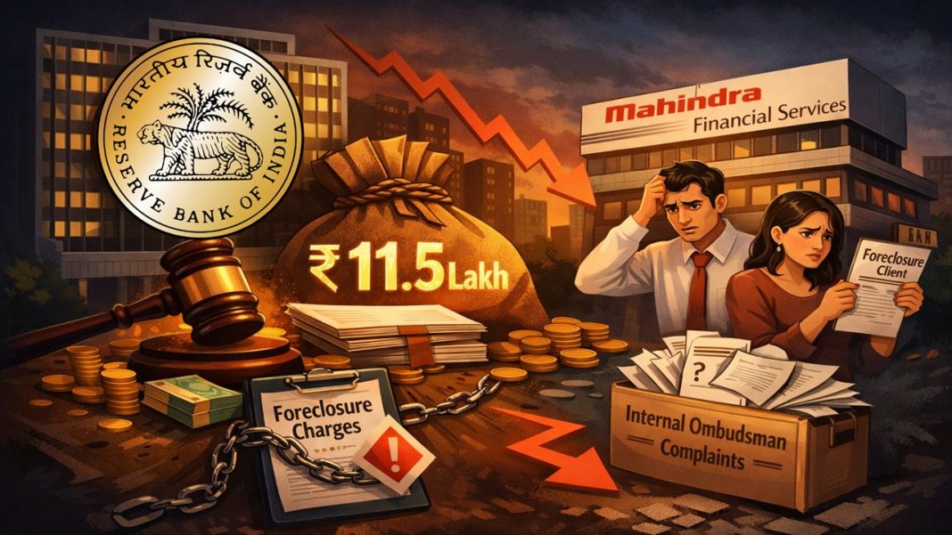RBI Slaps Penalty on Mahindra & Mahindra Financial Services Limited for Fair Practices and Ombudsman Norm Violations