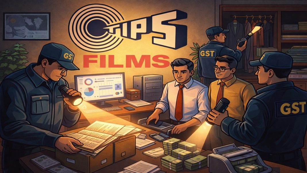 Tips Films Discloses Ongoing GST Inspection at Mumbai Offices