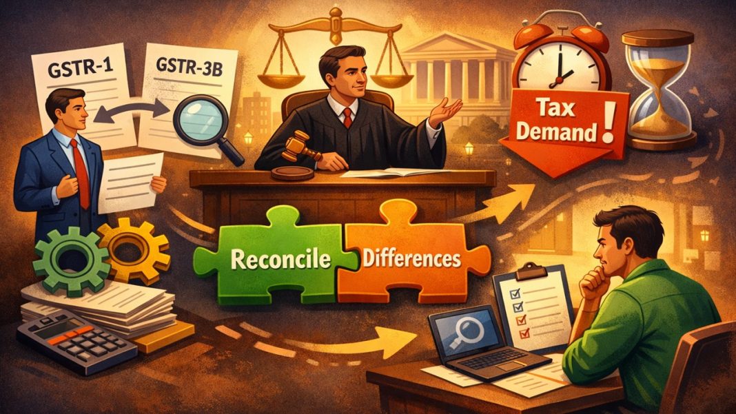 GSTR-1 and GSTR-3B Differences Can’t Automatically Trigger Tax Demand: GSTAT