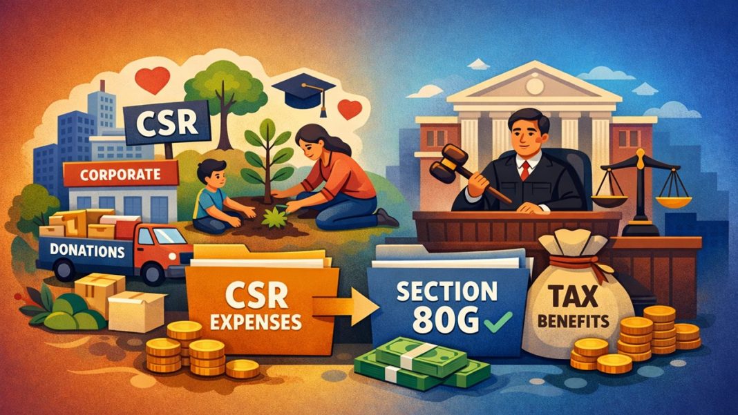 Voluntary CSR Expenses Are Allowable Under Section 80G: ITAT
