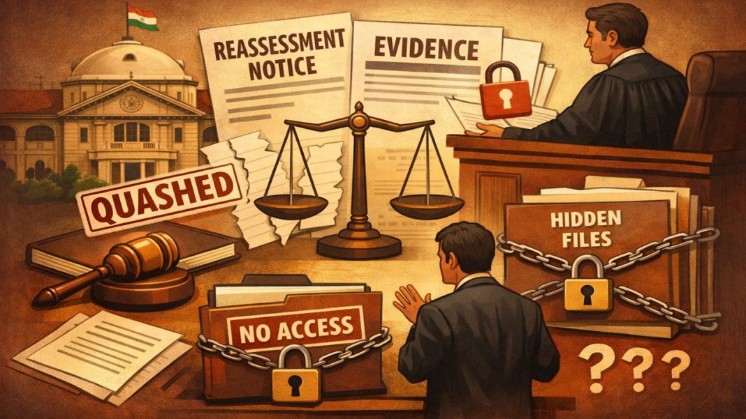 Allahabad HC Quashes Reassessment Proceedings for Not Sharing Evidence Used to Reopen Case