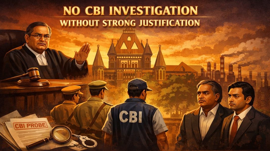 Bombay High Court Dismisses ‘Pretentious’ Plea Seeking CBI Probe Against Reliance Industries”