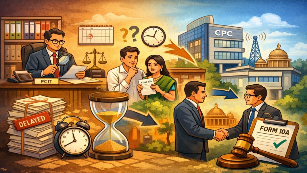 Income Tax clarification on Authority to Condone Delay in Filing Form 10A under Section 12A