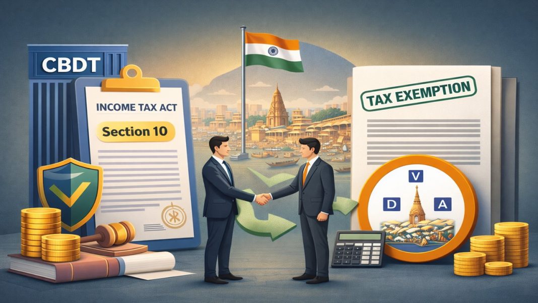 CBDT Grants Tax Exemption to Varanasi Development Authority Under Section 10 of Income-tax Act