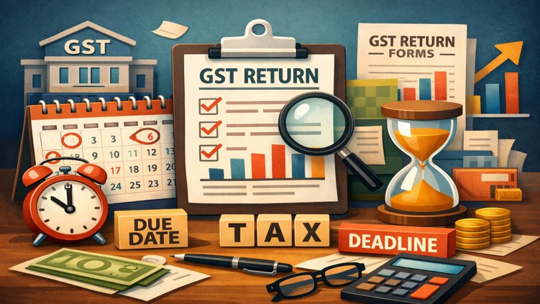 GST Due Date Alert: Important GST Return Filing Dates