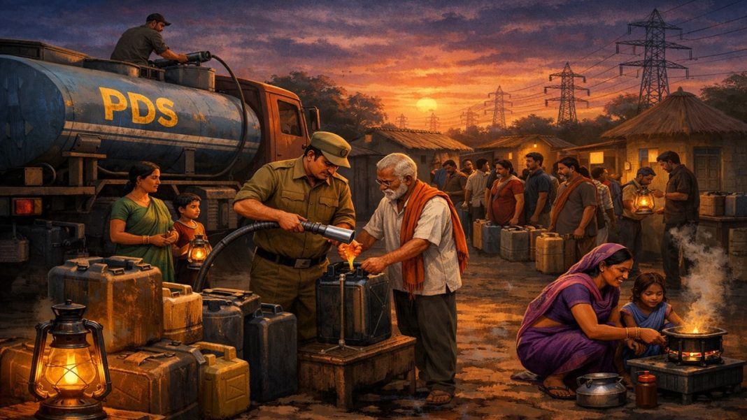 Government Allows Temporary Kerosene Distribution via PDS Amid Energy Crisis