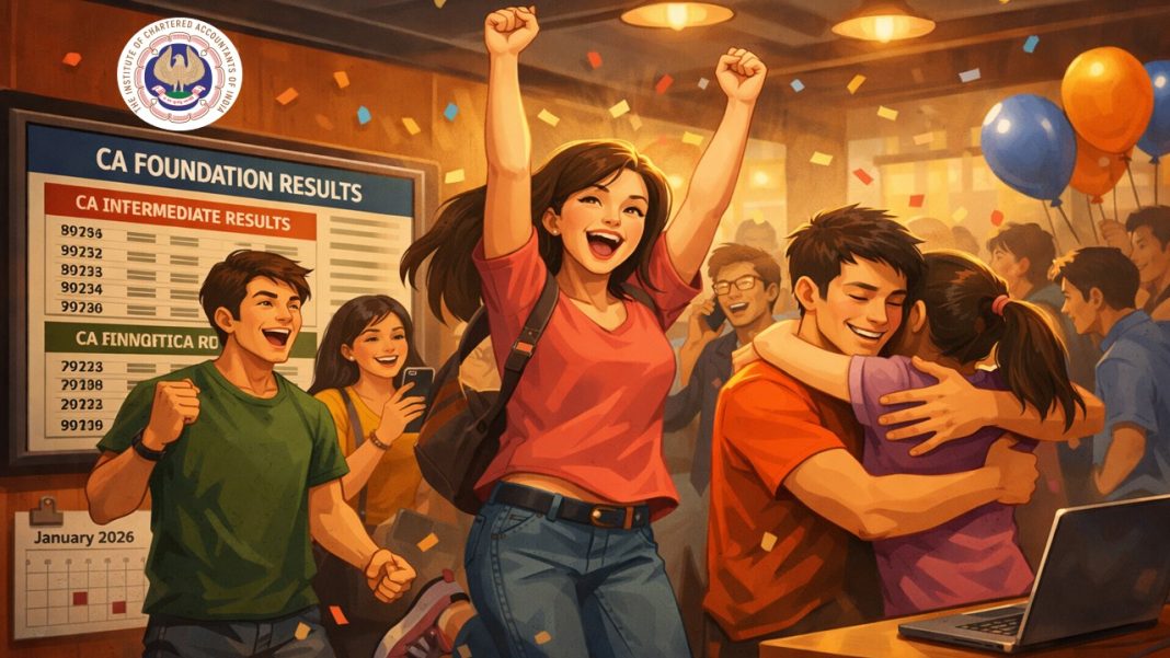 ICAI Announces Results of CA Intermediate and Foundation January 2026 Examination: Know Toppers' Names