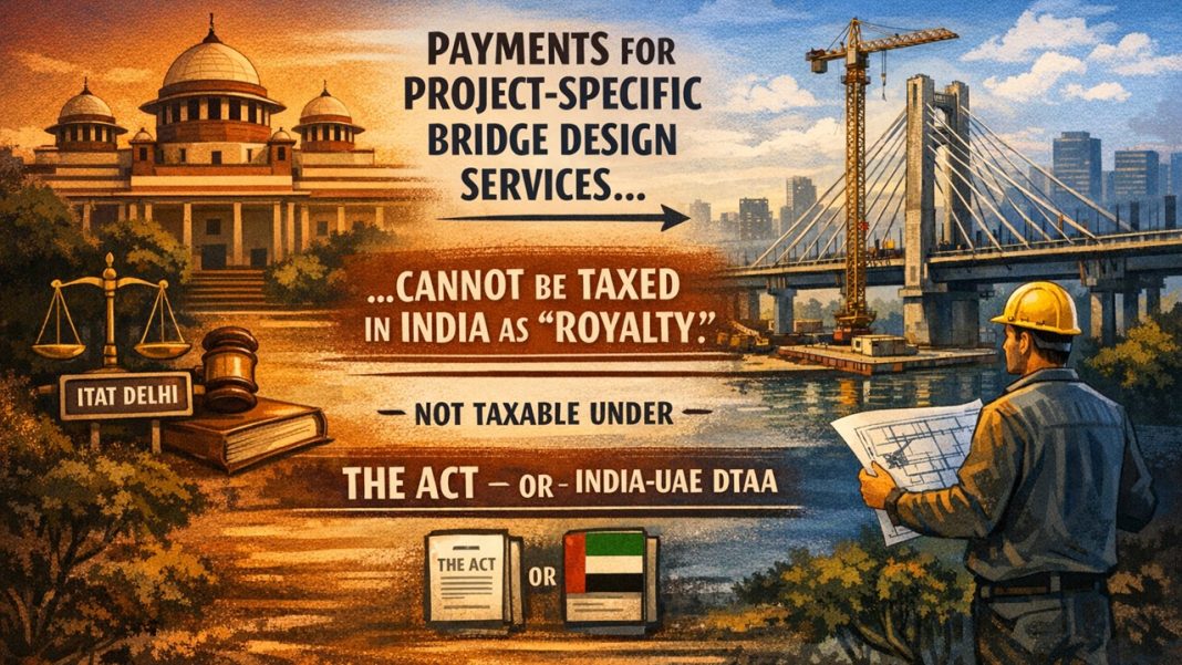 Big Win for UAE Assessee: ITAT Holds Design Fees Not Taxable as 