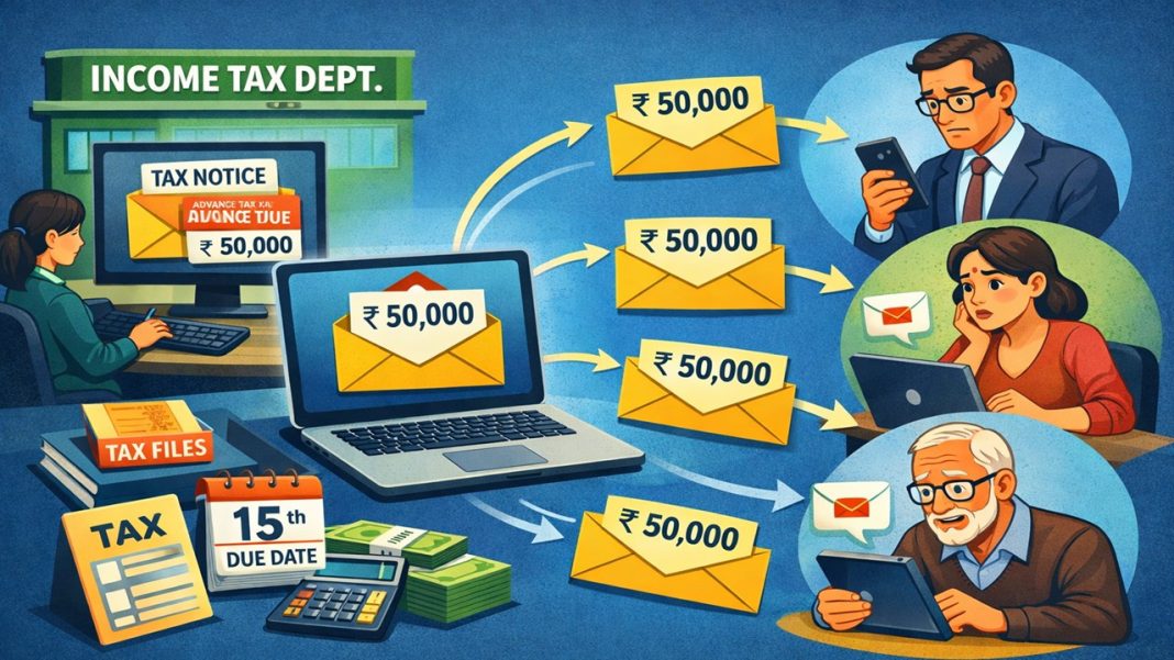 Income Tax Dept Sending Emails Having Similar Figures to Several Taxpayers