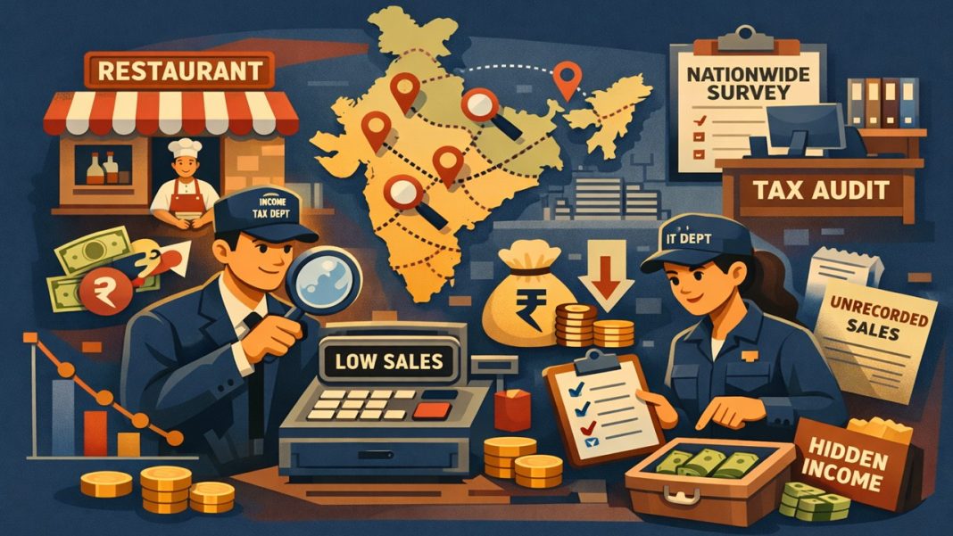Income Tax Survey on Restaurants Reveals Suppression of Sales of Around Rs. 408 Crore