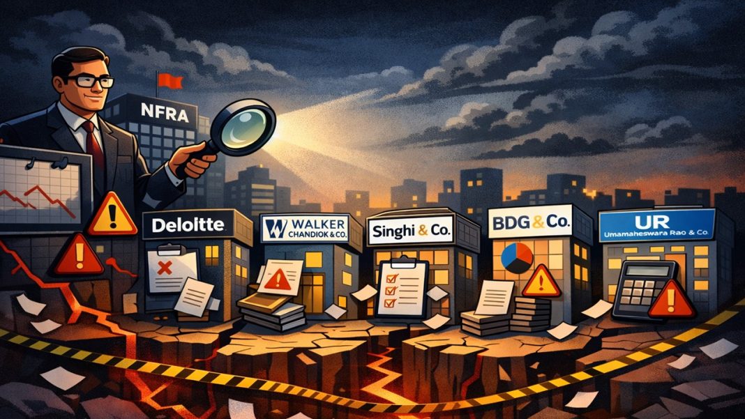 NFRA Flags Gaps in Six Audit Firms' Quality Controls 