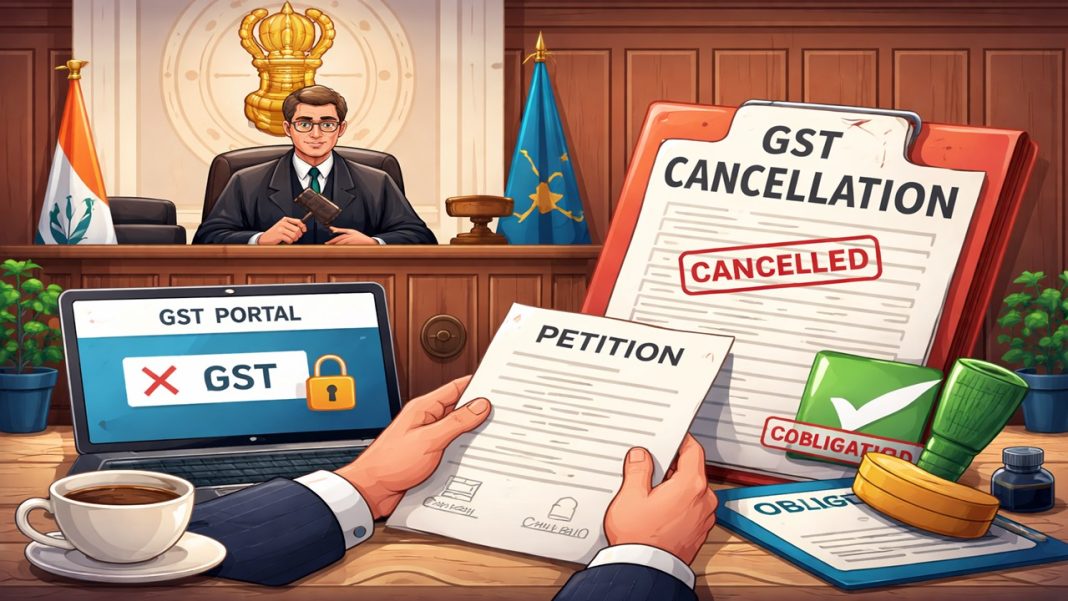 Petitioner Not Obligated to Check GST Portal After Cancellation of Registration: High Court